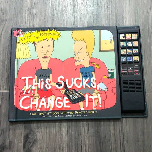 MTV Other - Vintage MTV's Beavis & Butt-Head Hardcover Book